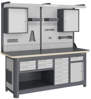 Верстак 4-х тумбовый Верстакофф MCN 2052.S2268.22-2FR Верстак 4-х тумбовый Верстакофф MCN 2052.S2268.22-2FR