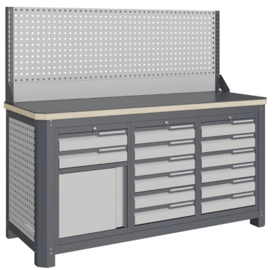 Верстак 3-х тумбовый Верстакофф MCN 1552.S669-1 Верстак 3-х тумбовый Верстакофф MCN 1552.S669-1