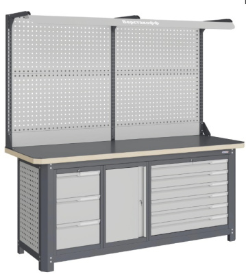 Верстак 4-х тумбовый Верстакофф MCN 2052.S37L6-2F Верстак 4-х тумбовый Верстакофф MCN 2052.S37L6-2F