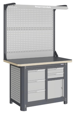 Верстак 2-х тумбовый Верстакофф MCN 1252.S39-2F Верстак 2-х тумбовый Верстакофф MCN 1252.S39-2F