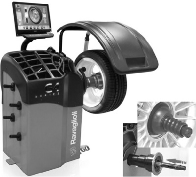 Балансировочный станок (стенд) Ravaglioli GP4.140RS. Цвет серый RAL 7040. Балансировочный станок (стенд) Ravaglioli GP4.140RS. Цвет серый RAL 7040.