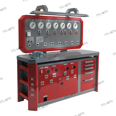 Стенд для проверки пневмооборудования автомобилей Kronvuz К-245 Стенд для проверки пневмооборудования автомобилей Kronvuz К-245