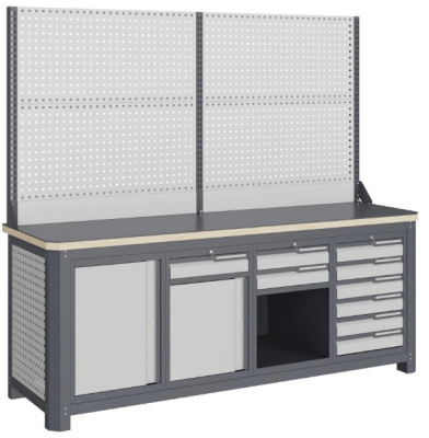 Верстак 4-х тумбовый Верстакофф MCN2052.S2678.2-2 Верстак 4-х тумбовый Верстакофф MCN2052.S2678.2-2